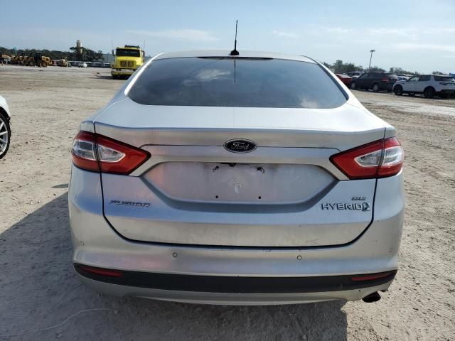 2013 Ford Fusion SE Hybrid