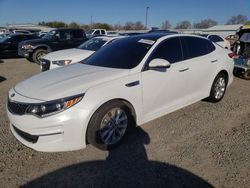 Salvage cars for sale at Sacramento, CA auction: 2016 KIA Optima EX