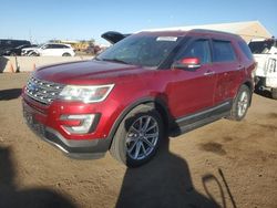 2017 Ford Explorer Limited en venta en Brighton, CO