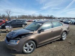 Volkswagen salvage cars for sale: 2012 Volkswagen Jetta TDI