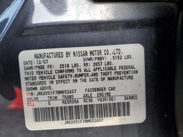 2008 Infiniti M35 Base