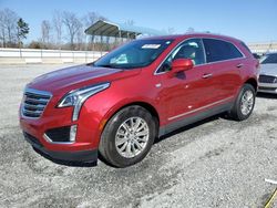 Salvage cars for sale at Spartanburg, SC auction: 2019 Cadillac XT5 Luxury