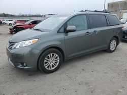 Salvage cars for sale from Copart Fredericksburg, VA: 2014 Toyota Sienna XLE