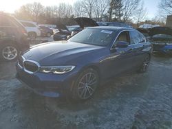 Salvage cars for sale at North Billerica, MA auction: 2020 BMW 330XI