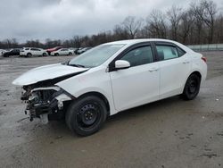 Toyota Corolla l salvage cars for sale: 2017 Toyota Corolla L