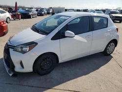 Salvage cars for sale at Grand Prairie, TX auction: 2017 Toyota Yaris L