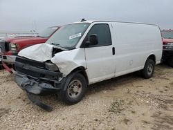 Salvage trucks for sale at San Antonio, TX auction: 2022 Chevrolet Express G2500