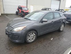 Salvage cars for sale from Copart Woodburn, OR: 2012 Mazda 3 I