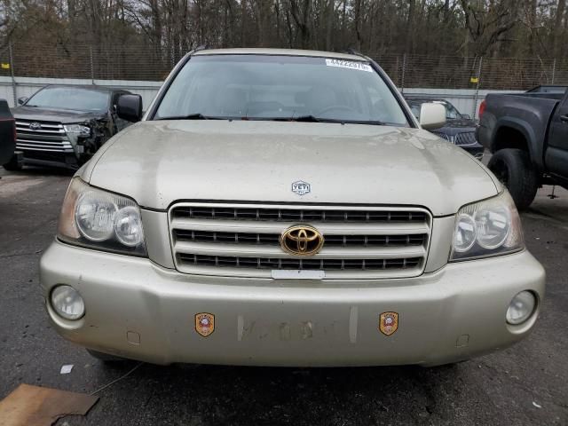 2003 Toyota Highlander Limited