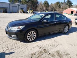 Salvage cars for sale at Mendon, MA auction: 2013 Honda Accord EX