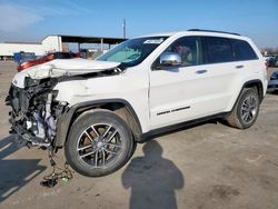 Jeep salvage cars for sale: 2018 Jeep Grand Cherokee Limited