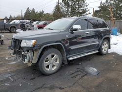 Carros salvage sin ofertas aún a la venta en subasta: 2012 Jeep Grand Cherokee Overland