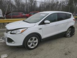 Salvage cars for sale at Waldorf, MD auction: 2016 Ford Escape SE