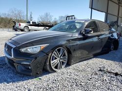 Salvage cars for sale at Cartersville, GA auction: 2014 Infiniti Q50 Base