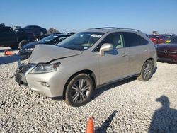 Salvage cars for sale at Taylor, TX auction: 2015 Lexus RX 350 Base