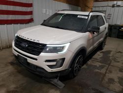 Ford salvage cars for sale: 2016 Ford Explorer Sport