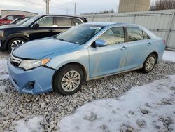 Salvage cars for sale at Wayland, MI auction: 2013 Toyota Camry L