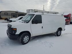 Salvage trucks for sale at Woodhaven, MI auction: 2012 Ford Econoline E250 Van