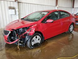 KIA salvage cars for sale: 2016 KIA Forte LX