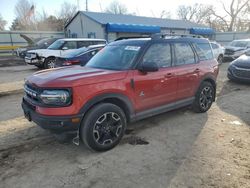 Salvage cars for sale from Copart Wichita, KS: 2022 Ford Bronco Sport Outer Banks