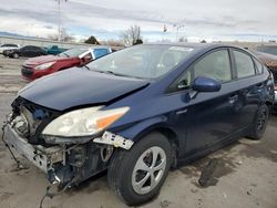 Salvage cars for sale at Littleton, CO auction: 2014 Toyota Prius