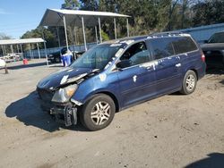 Salvage cars for sale at Savannah, GA auction: 2005 Honda Odyssey EXL