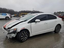 Honda salvage cars for sale: 2015 Honda Civic EXL