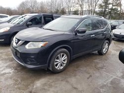 Salvage cars for sale at North Billerica, MA auction: 2015 Nissan Rogue S