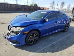 Salvage cars for sale at Wilmington, CA auction: 2019 Honda Civic Sport