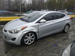 Salvage cars for sale at Waldorf, MD auction: 2013 Hyundai Elantra GLS