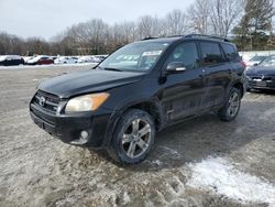 Salvage cars for sale at North Billerica, MA auction: 2010 Toyota Rav4 Sport