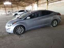 Salvage cars for sale at Phoenix, AZ auction: 2015 Hyundai Elantra SE