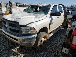 Salvage trucks for sale at Montgomery, AL auction: 2017 Dodge RAM 5500HD Flat BED Truck