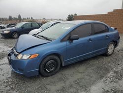 Salvage cars for sale at Mentone, CA auction: 2010 Honda Civic VP