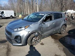 Salvage cars for sale at East Granby, CT auction: 2022 KIA Sportage LX