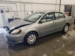 Toyota Corolla salvage cars for sale: 2004 Toyota Corolla CE