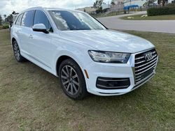 Salvage cars for sale at Arcadia, FL auction: 2018 Audi Q7 Prestige