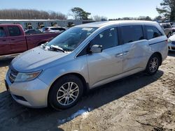 Salvage cars for sale at Hampton, VA auction: 2013 Honda Odyssey EXL