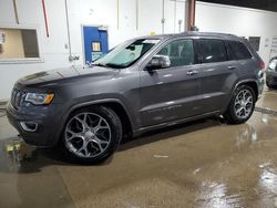 Salvage cars for sale at Blaine, MN auction: 2019 Jeep Grand Cherokee Overland