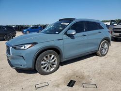 Infiniti qx50 salvage cars for sale: 2022 Infiniti QX50 Luxe