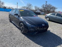 Salvage cars for sale at Lebanon, TN auction: 2023 Hyundai Elantra N Line