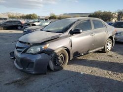 Salvage cars for sale at Las Vegas, NV auction: 2011 Toyota Corolla Base