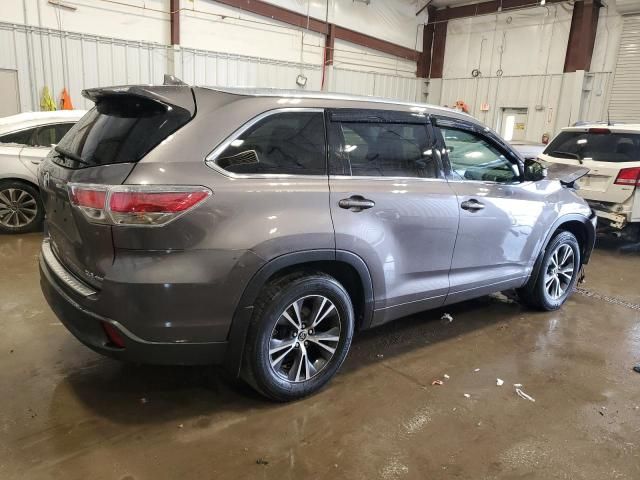 2016 Toyota Highlander XLE