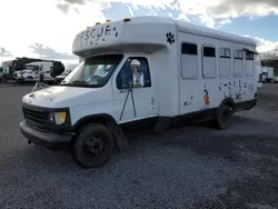 Ford salvage cars for sale: 1992 Ford Econoline E350 Cutaway Van