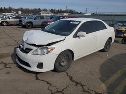 Salvage cars for sale at Pennsburg, PA auction: 2011 Toyota Corolla Base