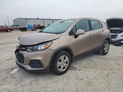 Salvage cars for sale at Haslet, TX auction: 2018 Chevrolet Trax LS