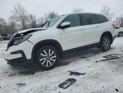 Salvage cars for sale at Ellwood City, PA auction: 2021 Honda Pilot EXL