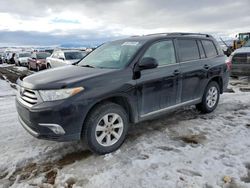 Salvage cars for sale at Helena, MT auction: 2011 Toyota Highlander Base