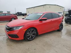 Salvage cars for sale at Haslet, TX auction: 2020 Honda Civic Sport