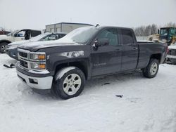 Salvage trucks for sale at Wayland, MI auction: 2015 Chevrolet Silverado K1500 LT